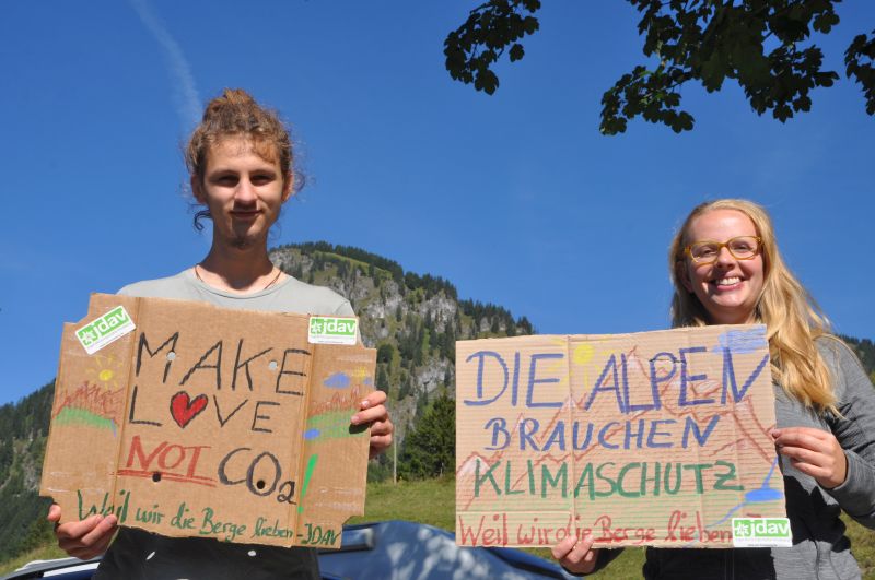 jdav für Klimaschutz!; Foto: Lena Behrendes
