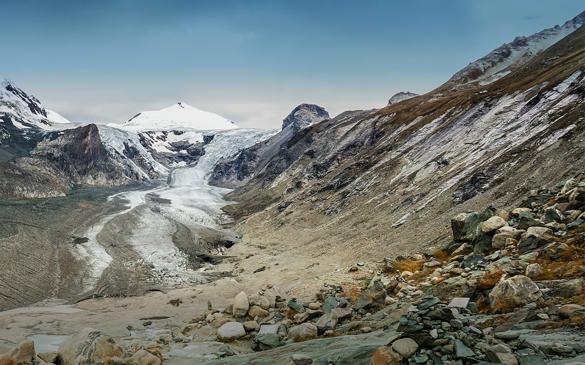 Insbesondere Gletscher benötigen unseren Schutz. Foto: DAV/Tobias Hipp 