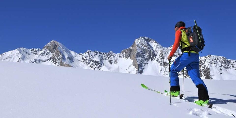 Durch die Texelgruppe - Faszination Skitourengehen: Die Texelgruppe bietet ein letztes stilles Highlight. Foto: Stefan Herbke