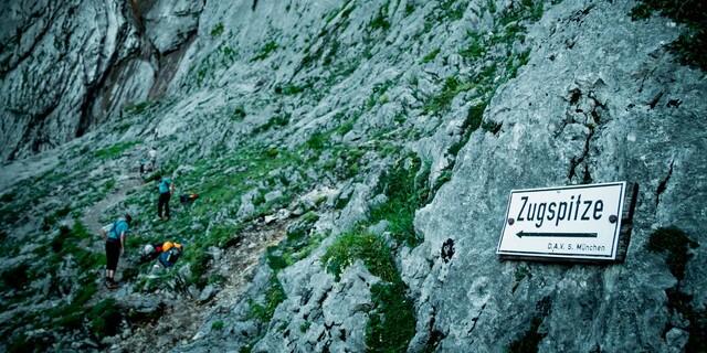 Der Weg auf die Zugspitze ist jetzt digital möglich. Foto: DAV/ Hans Herbig