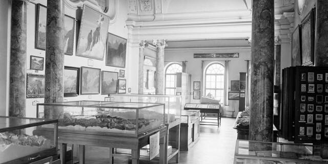 Blick in den Kuppelsaal. Foto um 1925. Foto: Archiv des DAV, München