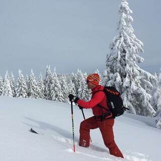 Einfacher geht’s im Lechtal selten: Das Galtjoch ist einer der beliebtesten Skiberge hier. Foto: Luis Stitzinger, Alix von Melle