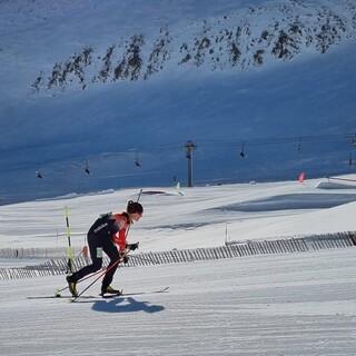 Tatjana Paller (DAV Bad Tölz) während des Vertical Weltcups in Andorra - Foto: SkiMoStats