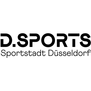 D.Sports Logo schwarz Subline