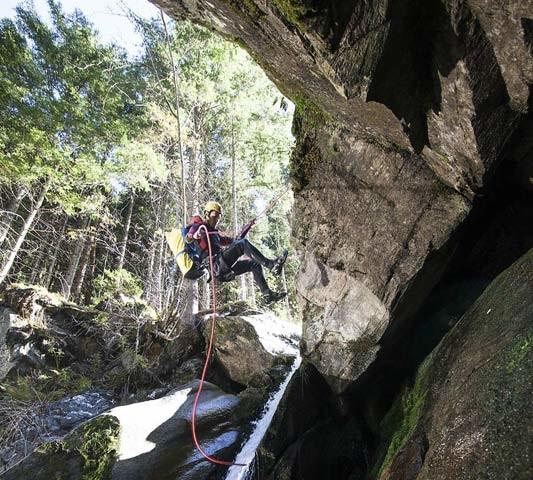 Canyoning in der Zillertal Arena