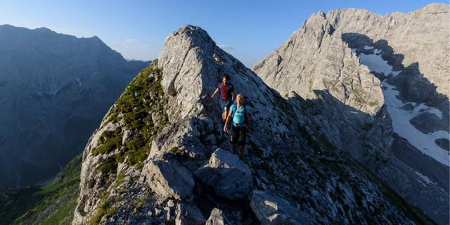 Aufstieg zur Schärtenspitze (Foto: Wolfgang Ehn)