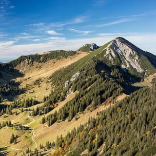 Bergsteigerdörfer Schleching und Sachrang: der Geigelstein als verbindendes Element (Foto: Jörg Bodenbender)