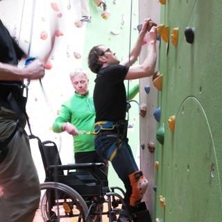 Klettern für Menschen mit Behinderung, Foto: DAV