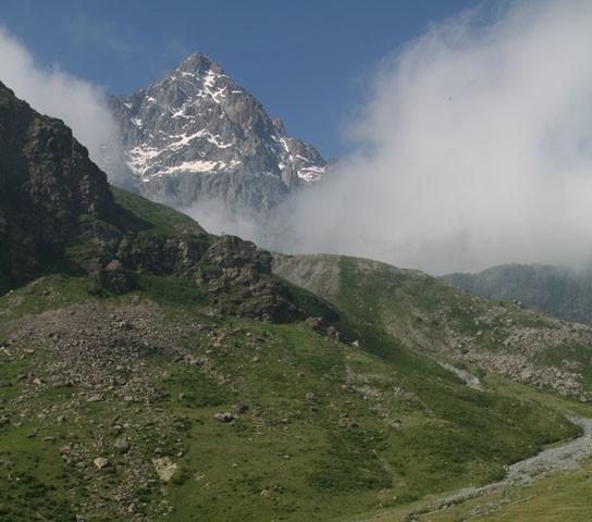 Pian Melzé - Beim Anstieg zum Giro del Viso passiert man&nbsp;Pian Melzé im oberen Po-Tal.