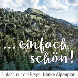 Kampagne "Danke Alpenplan". Rotwand. Foto: hansiheckmair.com