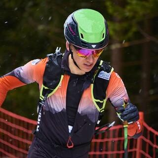 Finn Hösch (DAV Bergland München) beim letzten Sprint Weltcup der Saison in Flaine - Foto: SkiMoStats