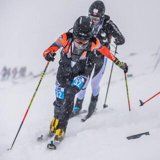 Marc Dürr (DAV Allgäu Kempten) beim verkürzten Individual Weltcup in Andorra - Foto: Andrej Galica