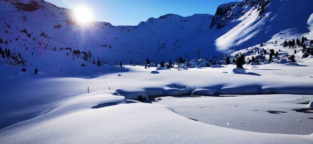Winter auf der Lizumerhütte, Fotocredits: Tobias Spechter