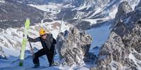 Zuletzt nimmt man besser die Ski in die Hand… Foto: Thilo Brunner