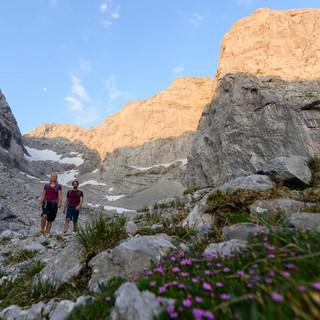 Bergsteigen im Blaueiskar (Foto: Wolfgang Ehn)