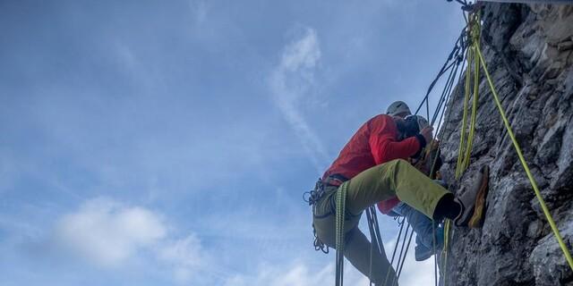 Seile übernehmen am Berg eine wichtige Sicherungsfunktion. Foto: DAV/Sandra Kugler