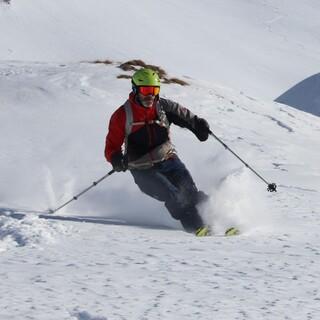 Brauchbare Skitourenbedingungen findet man z.B. nördlich des Alpenhauptkamms. Foto: JDAV/Pröttel
