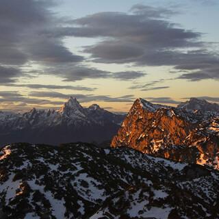 Spektakuläres Panorama in den Berchtesgadener Alpen. Foto: Martin Sinzinger