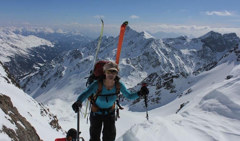 Aufstieg zum Gipfelgrat - Aufatmen: Ein steiler Aufstieg bringt zum Gipfelgrat des Hochschober – Schlüsselstelle geknackt!