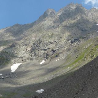 Im Zentrum der Bergamasker Alpen – der Lago Coca mit dem Pizzo di Coca (3050 m), dem höchsten Gipfel der Region. Foto: Joachim Chwaszcza
