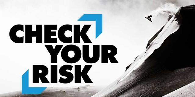 Logo der Initiative „Check Your Risk“ 