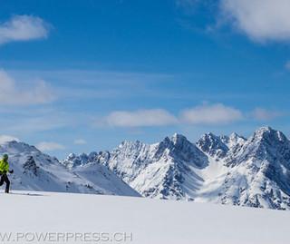 Auf dem Sesvenna-Gletscher - Unterengadiner Dolomiten