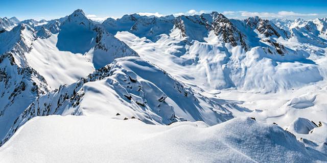 Sellrainer Berge im Winter, Foto: J. Pfatschbacher