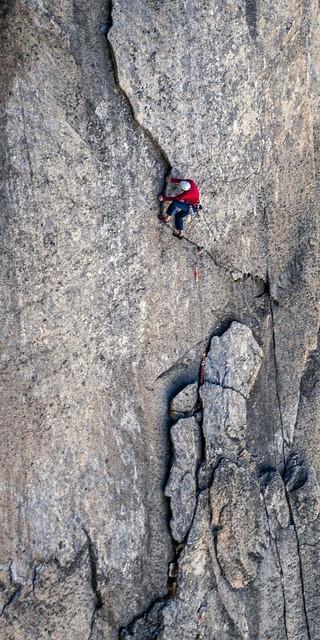 Beni im Chamonix-Granit. Foto: DAV/Silvan Metz