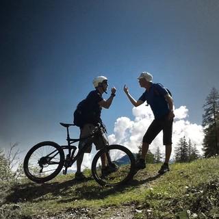 Wem gehört der Berg? Wanderer vs. Mountainbiker, Foto: I. Hayek