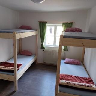 Neue Zimmer im "Lauschigen Eck". Foto: DAV Sektion Berchtesgaden