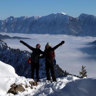 Endlich Winter! Auch die Ammergauer Alpen haben eine ordentliche Portion Neuschnee abgekriegt. Foto: DAV/Pröttel