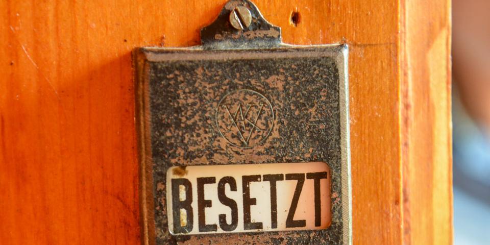 "Besetzt" - Blick für die Details auf dem Gepatschhaus. Foto: DAV/Friederike Kaiser