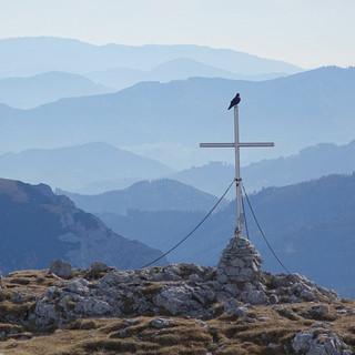 Wenn ich zwei Flügel hätt': Aussicht vom Großen Ebenstein nach Süden. Foto: Axel Klemmer