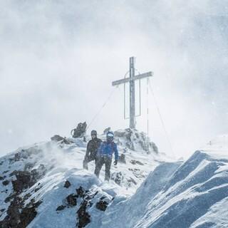 Auf dem Gipfelgrat der Wildspitze, Foto: Heinz Zak