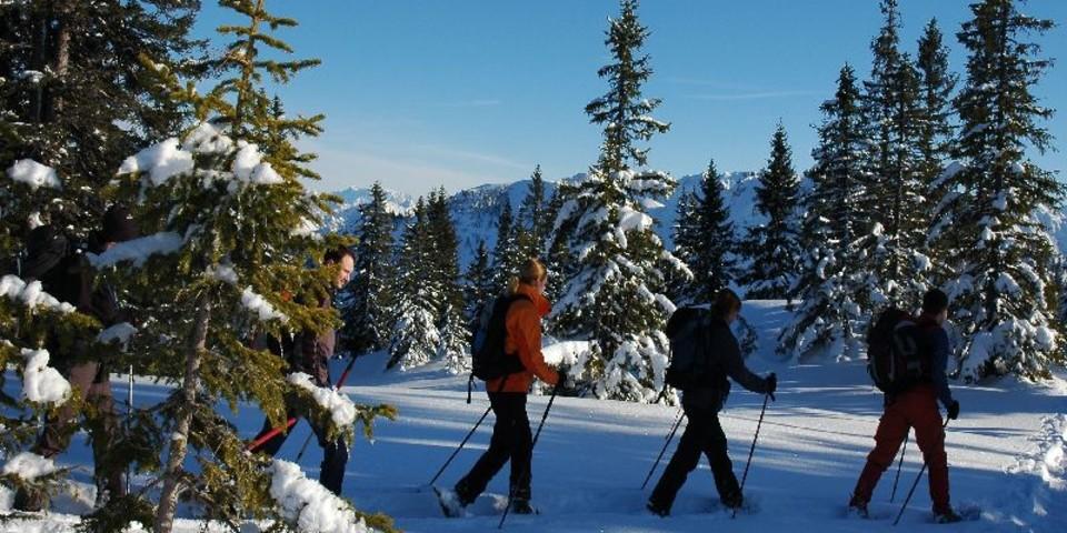Schneeschuhtour; Foto: Jubiarchiv