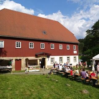 Fest zum runden Geburtstag der Saupsdorfer Hütte, Foto: Christian Walter 