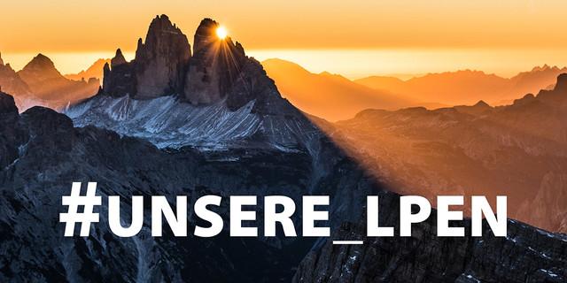 #missingtype - erst wenn's fehlt, fällt's auf! - Die Alpen zu schützen ist wichtig....Leben retten auch.