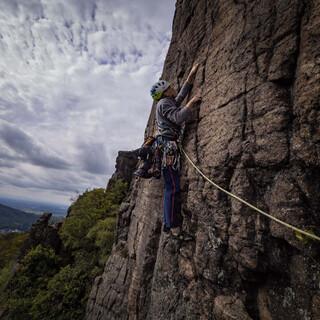 Klettern am Battert, Foto: DAV/Silvan Metz