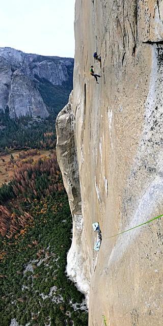 Die Wände des El Capitan erheben sich bis zu 1000 Meter über dem Yosemite Tal, Foto: Pavel Blazek
