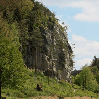 Schauplatz des letzten Unfalls: Der Richard-Wagner-Fels