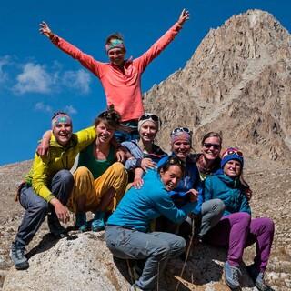 Die Abschlussexpedition des Expedkaders der Frauen 2016 nach Tadschikistan. Foto: DAV / Dörte Pietron