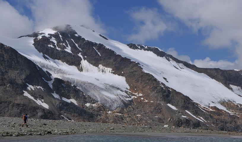 Gletschersee - Abschreckung gefällig? Der Rückzug des Gurgler Ferners hat kühle Gletscherseen entstehen lassen.