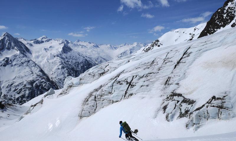 Rofenkarferner - Gletscher-Skifahren für Fortgeschrittene. Der Rofenkarferner ist ein Geheimtipp an der Wildspitze.