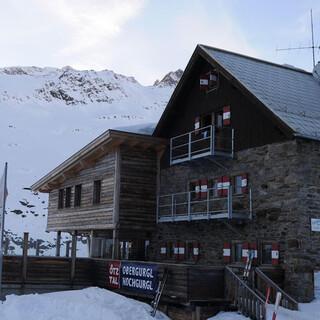 Langtalereckhütte: Der einzige Skitourenstützpunkt rund um Gurgl. Foto: Stefan Herbke
