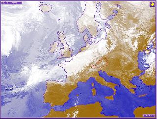 Alpenvereinswetter Satellitenbild